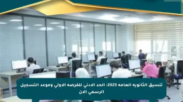 تنسيق الثانوية العامة 2025: الحد الأدنى للفرصة الأولى وموعد التسجيل الرسمي الآن
